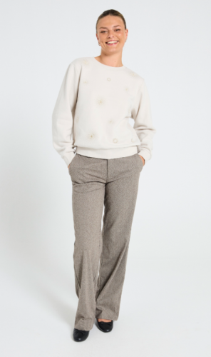 FQSillen-Pant Light grey mel